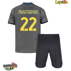 Inter Milan Henrikh Mkhitaryan #22 Kolmaspaita Lapsille 2026-27 Lyhythihainen (+ shortsit)